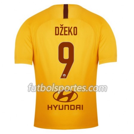 Camisetas AS Roma Dzeko 9 Tercera Equipacion 2018/2019